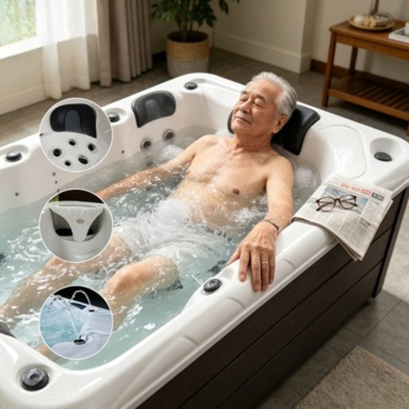 Massage Bathtub Acrylic Whirlp - Hot Tub recension och pris